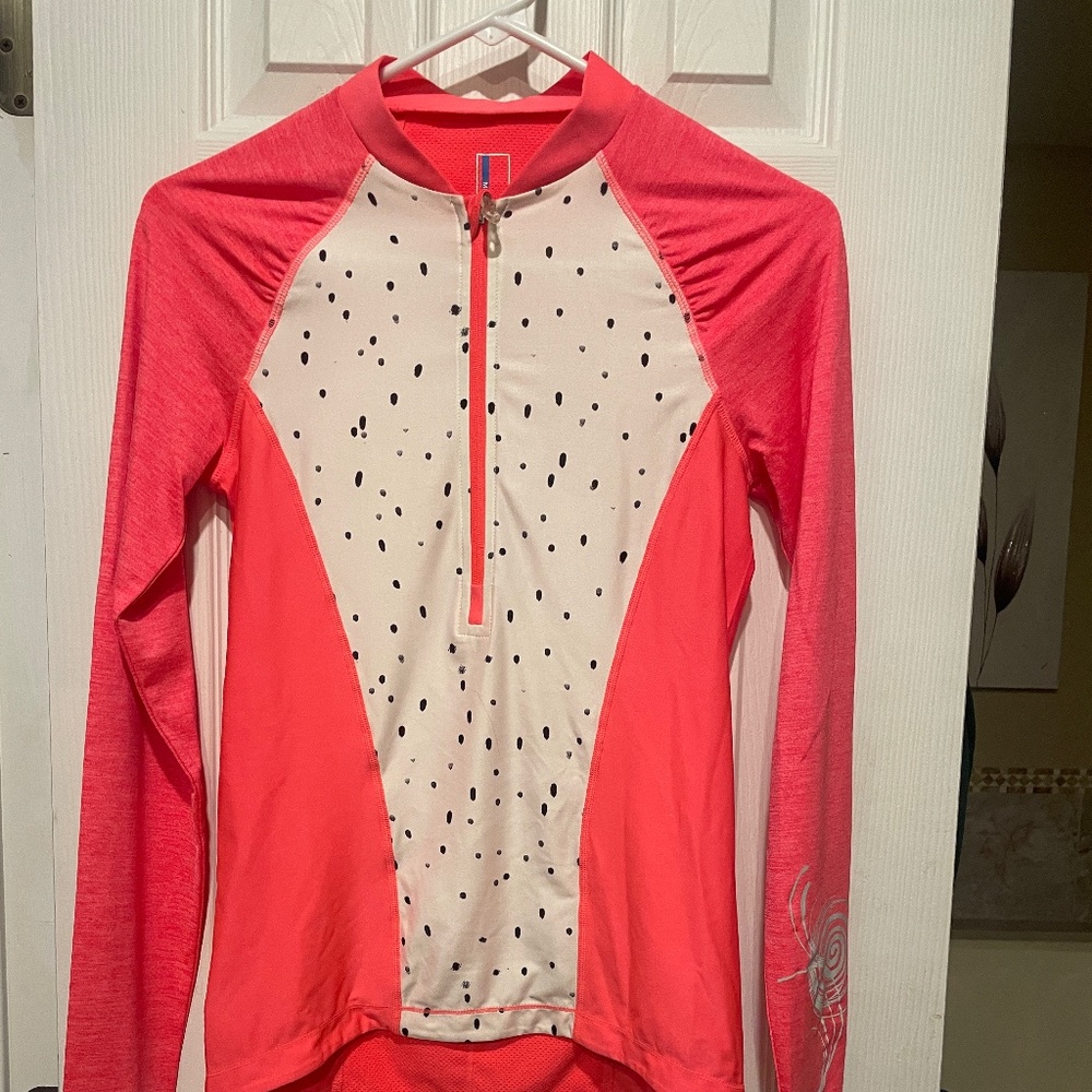 1/4 zip cycling jersey